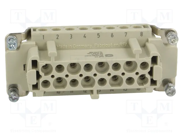 HARTING Han® Ex Plantilla de Contacto Hembra HDC 16A 90V
