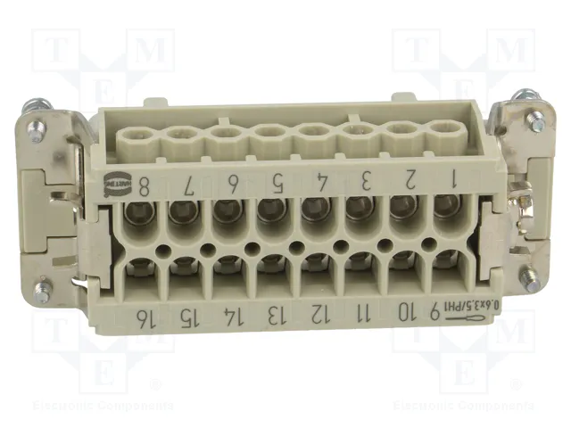 HARTING Han® Ex Plantilla de Contacto Hembra HDC 16A 90V