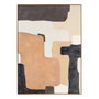 Cuadro Pintura Abstracto Lienzo 140 X 4 X 100 cm