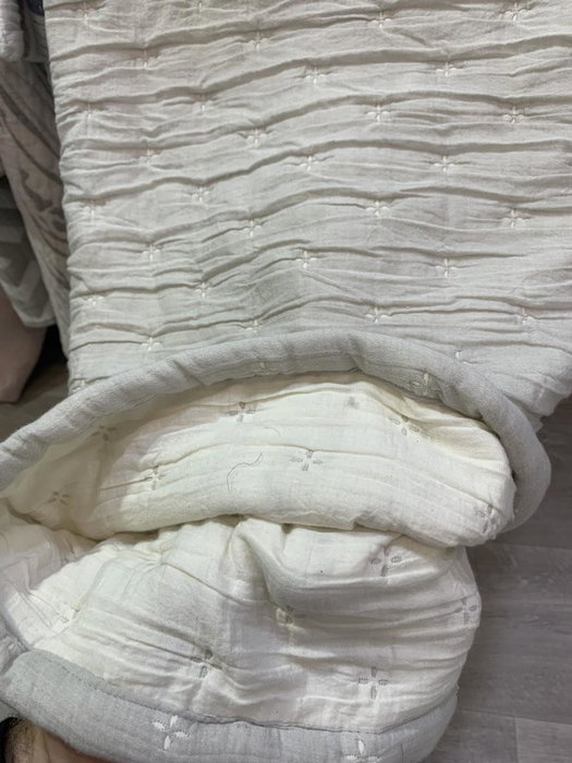 DKD Home Decor Pack de 2 Cojines de Algodón Jaquard Gris Claro 60x60 cm