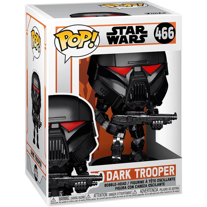 FUNKO Pop Star Wars: The Mandalorian - Soldado Oscuro 58289 FUNKO Pop Star Wars: The Mandalorian - Soldado Oscuro 58289