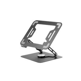 Mars Gaming Soporte Sobremesa Portátil/Tablet Giratorio Negro Hasta 17'' Regulable Altura Inclinación Rotación