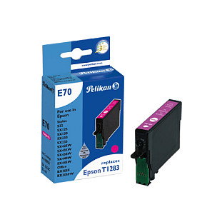 Pelikan Cartucho de tinta compatible E70 T1283 magenta Pelikan Cartucho de tinta compatible E70 T1283 magenta