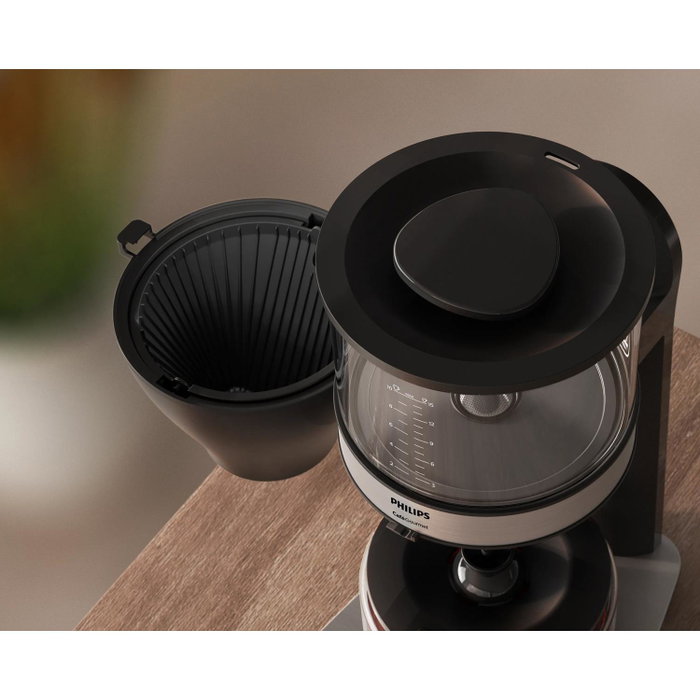 Philips Cafetera de filtro Café Gourmet HD5416/60 Negro