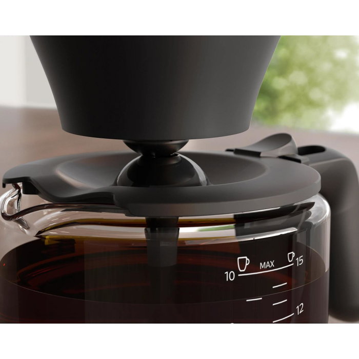Philips Cafetera de filtro Café Gourmet HD5416/60 Negro