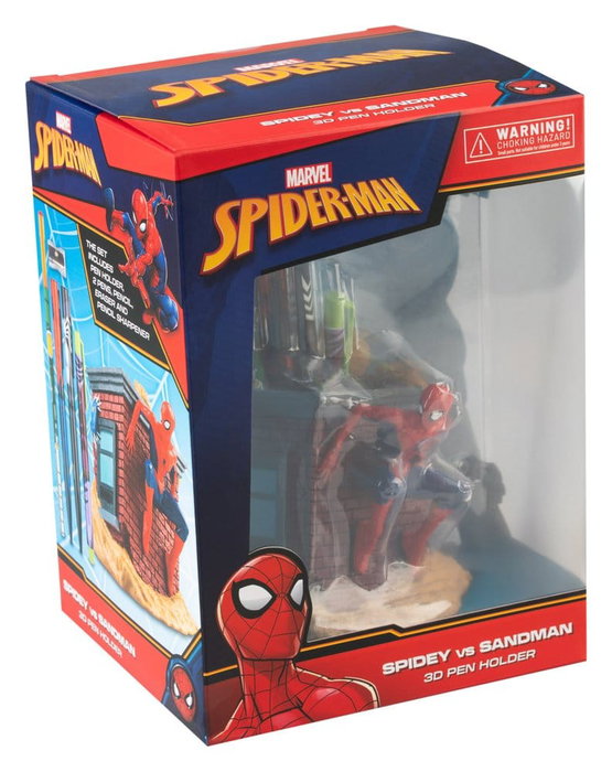 ERIK Spider-Man Portalápices con Set de Papelería Marvel ERIK Spider-Man Portalápices con Set de Papelería Marvel