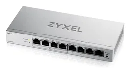Zyxel GS1200-8HPV3 Switch de Escritorio Gestionado L2 8 Puertos Gigabit con 4 PoE+ y 68W, Web Managed, 16Gbps, Sin Ventilador