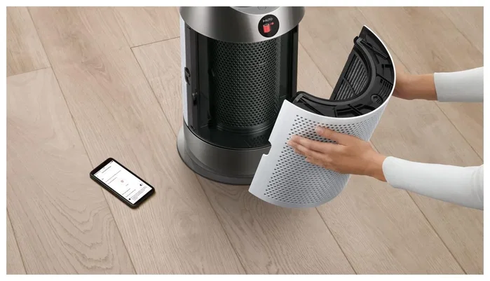 Dyson Purifier Hot+Cool HP1 Purificador, Calefactor y Ventilador 3 en 1 Plateado