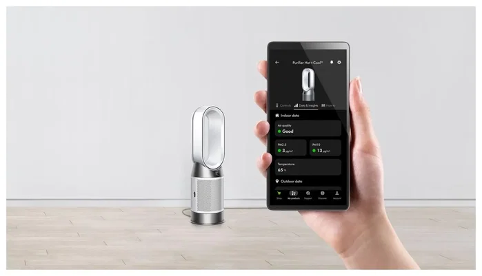 Dyson Purifier Hot+Cool HP1 Purificador, Calefactor y Ventilador 3 en 1 Plateado