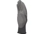 Deltaplus Guantes de poliéster antideslizante lavables talla 7 gris