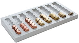 Archivo 2000 Bandeja Portamonedas 180x335x30 mm