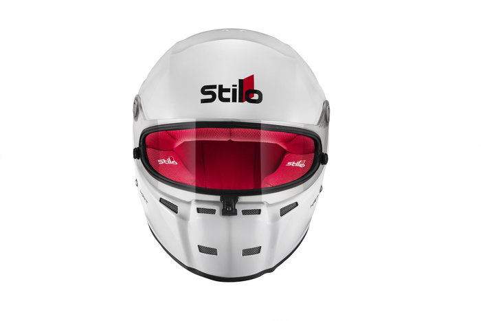 Stilo Casco Karting St5Fn Homologacion K2020 Blanco-Interior Rojo Talla 63 STIAA0714AH2U630103
