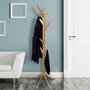 Home Deco Factory Perchero Madera Essentiel 8 Ganchos 178 cm