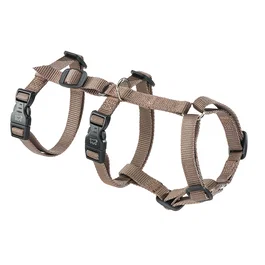 Ferplast Brave P - Pettorina (Arnés) para Perros Talla L, Color Marrón