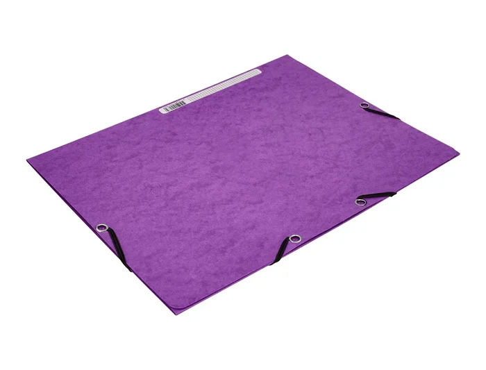 Q-connect Carpeta Solapas KF02171 Cartón Símil Prespán DIN A4 Violeta 320x243 mm