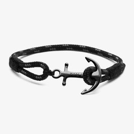 Tom Hope Pulsera Triple Black TM0180