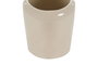 DKD Home Decor Vaso Crema Dolomita 9 x 11 x 9 cm (4 Unidades)