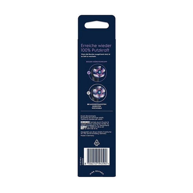 Oral-B iO Strahlendes Weiss 4er Negro