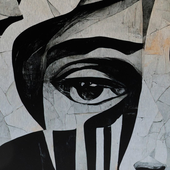 Cuadro Aluminio Decoración 125 X 3 X 50 cm