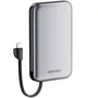 Vention I12IA Powerbank 10000mAh Negro 20W Carga Rápida con Cable USB-C y Lightning
