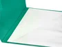 Liderpapel Carpeta dossier A4 con uñero, tarjetero y solapa interior, verde