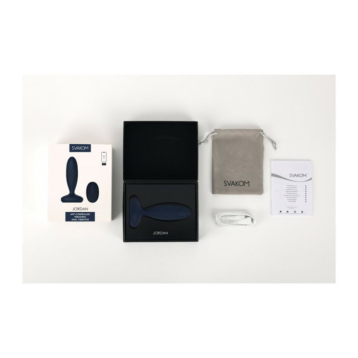 Plug Anal Svakom Negro (10 cm)