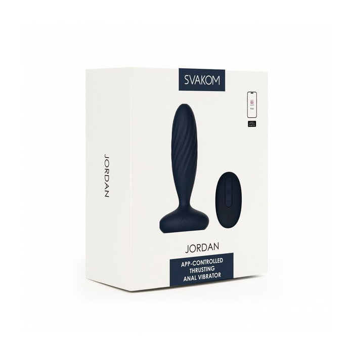 Plug Anal Svakom Negro (10 cm)