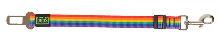 Bub'S Correa de Seguridad Coche Rainbow Bubs para Perro Bub'S Correa de Seguridad Coche Rainbow Bubs para Perro
