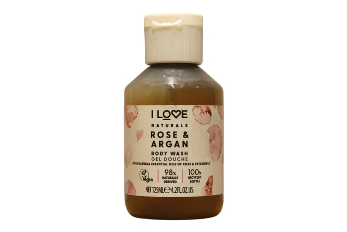 I Love Gel de ducha Naturals Collection Rosa & Argán 125 ml I Love Gel de ducha Naturals Collection Rosa & Argán 125 ml