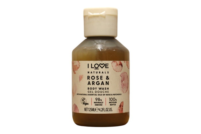 I Love Gel de ducha Naturals Collection Rosa & Argán 125 ml I Love Gel de ducha Naturals Collection Rosa & Argán 125 ml
