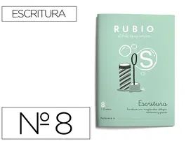 Rubio Cuaderno Caligrafía Nº 8 Certificado FSC 15x213x155 mm
