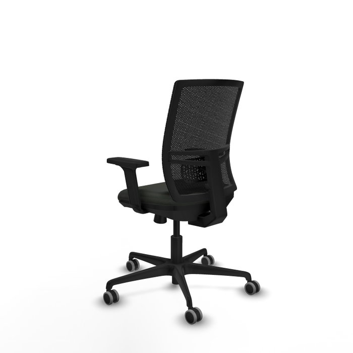 PIQUERAS Y CRESPO Silla de oficina Yunquera con mecanismo Sincro/Traslack y brazos 2D
