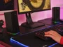 Trust Altavoz GXT 612 CETIC Bluetooth Inalámbrico y Alámbrico 18W 2.0 Canales, Negro con Iluminación RGB, Fabricado con 76% Plástico Reciclado