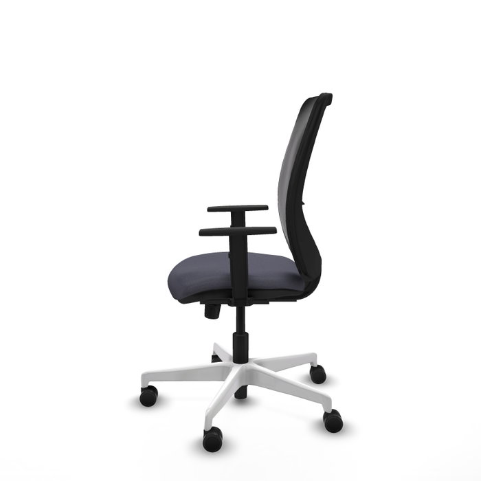 PIQUERAS Y CRESPO Silla de oficina Zulema con mecanismo Sincro, Gris oscuro y Negro PIQUERAS Y CRESPO Silla de oficina Zulema con mecanismo Sincro, Gris oscuro y Negro