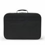 Dicota Eco Multi Plus BASE, Funda para Portátil 14-15.6" con Compartimento Extra, Material 300D Poliéster rPET Reciclado, Negro