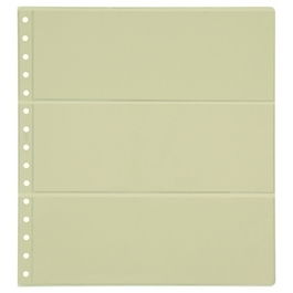 Funda Para Album De Sellos Pardo 2 Lam.Transp.De 3 Dptos. (Set de 10)