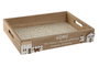 DKD Home Decor Bandeja MDF Multicolor 40x30x7 cm
