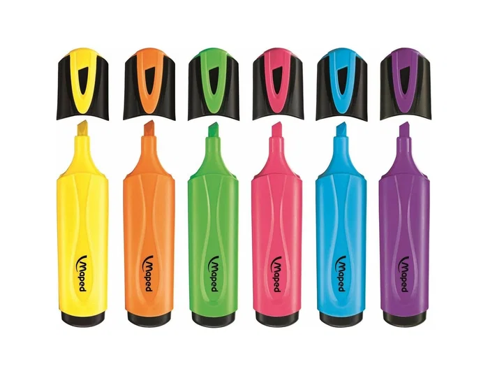 MAPED Fluo Peps Classic Expositor de 28 Unidades Colores Surtidos