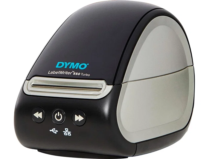 Dymo LabelWriter 550 Turbo - Impresora de Etiquetas Térmica Negra/Gris Dymo LabelWriter 550 Turbo - Impresora de Etiquetas Térmica Negra/Gris