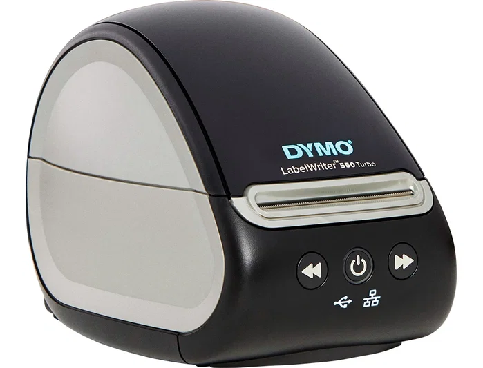 Dymo LabelWriter 550 Turbo - Impresora de Etiquetas Térmica Negra/Gris Dymo LabelWriter 550 Turbo - Impresora de Etiquetas Térmica Negra/Gris