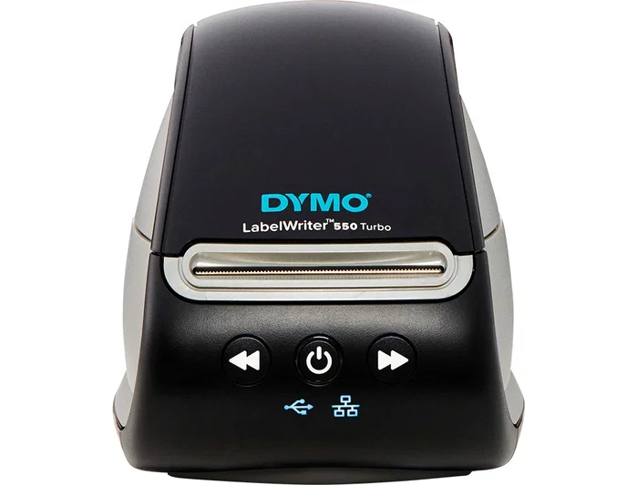 Dymo LabelWriter 550 Turbo - Impresora de Etiquetas Térmica Negra/Gris Dymo LabelWriter 550 Turbo - Impresora de Etiquetas Térmica Negra/Gris