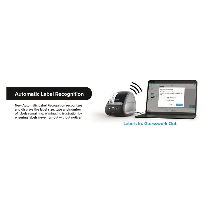 Dymo LabelWriter 550 Turbo - Impresora de Etiquetas Térmica Negra/Gris Dymo LabelWriter 550 Turbo - Impresora de Etiquetas Térmica Negra/Gris