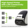 Dymo LabelWriter 550 Turbo - Impresora de Etiquetas Térmica Negra/Gris