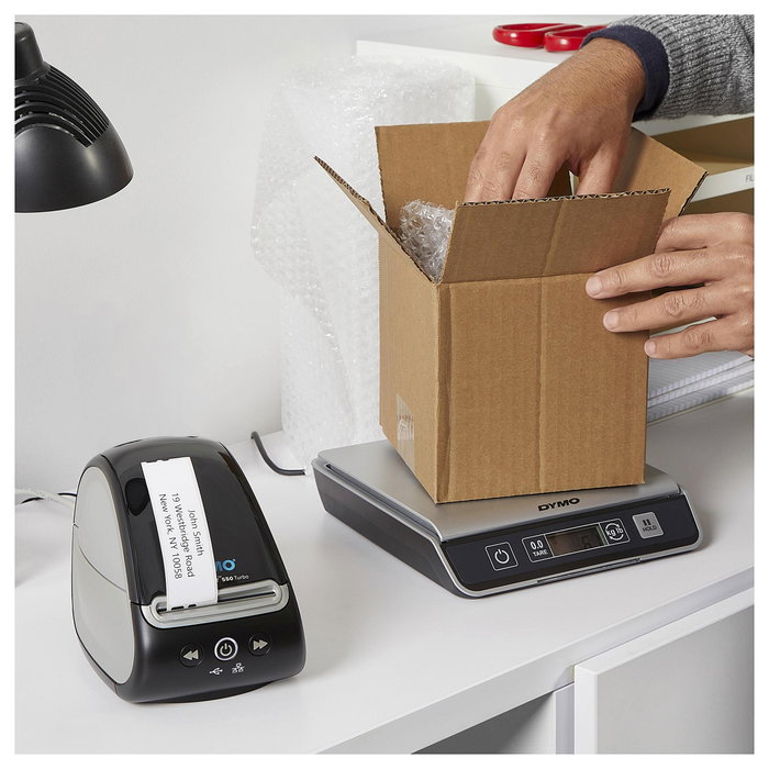 Dymo LabelWriter 550 Turbo - Impresora de Etiquetas Térmica Negra/Gris Dymo LabelWriter 550 Turbo - Impresora de Etiquetas Térmica Negra/Gris