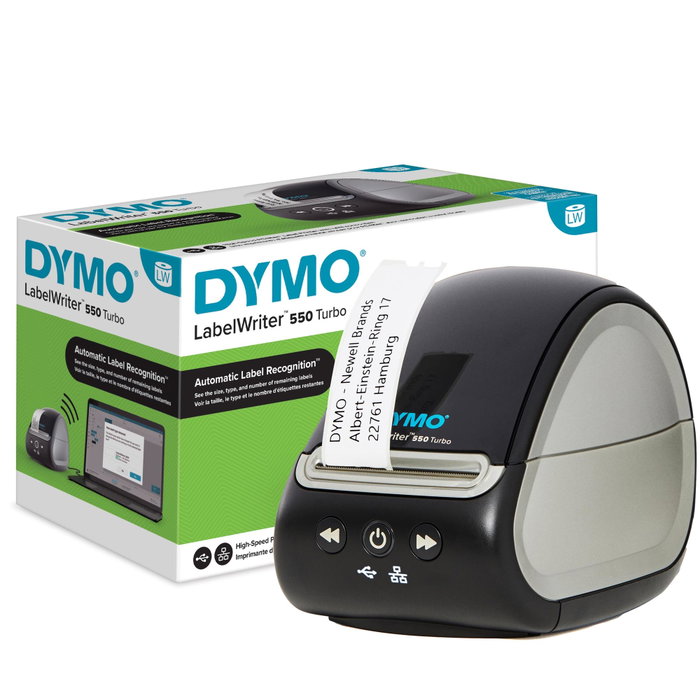 Dymo LabelWriter 550 Turbo Black/Grey