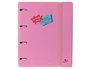 Mariola Carpebloc Polyfoam A4 de 4 anillas de 40 mm Surtido Frases Pastel