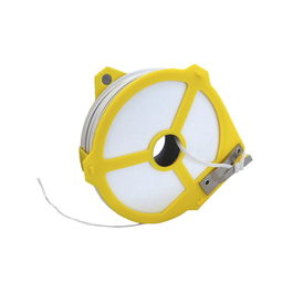 Edm Alambre Forrado Blanco 4 mm x 50 m para Jardinería y Plantas