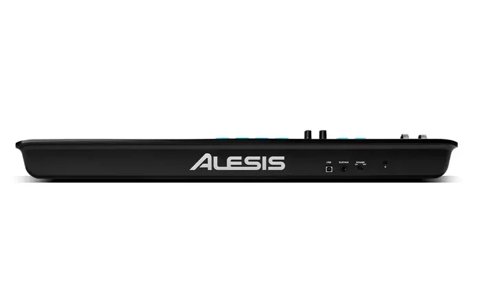 Alesis V49 Mkii Teclado Controlador MIDI USB de 49 Teclas con Pads y Arpegiador para Producción Musical