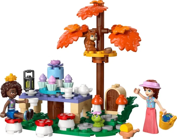 LEGO Friends Fiesta de Té en el Bosque 42690 Set de Construcción con 116 Piezas, Juguete para Niñas y Niños de 6 Años