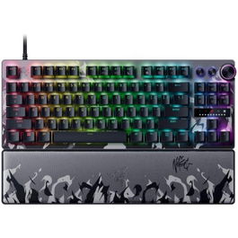 Razer Huntsman V3 Pro TKL Teclado Gaming Tenkeyless USA Layout, Switches Ópticos Analógicos Gen-2, Polling 8000 Hz, Chroma RGB (RZ03-05521500-R3M1) Edición Niko